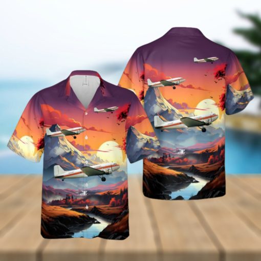 Shawnee Airlines Douglas C 53D Skytrooper (DC 3A) Hawaiian Shirt