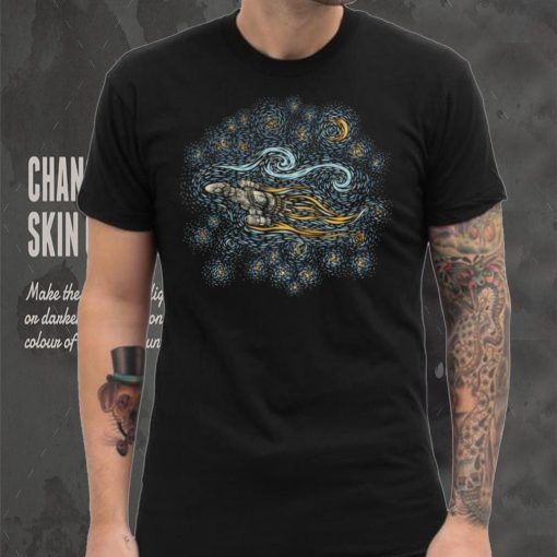 Shiny Night Vincent Van Gogh’s Starry Night shirt