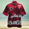 Atlanta Falcons Short Sleeve Button Up Shirt Hawaiian Tropical