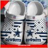 Show NFL Fandom Dallas Team Inspired Gift Unique Rubber Artistic Crocs