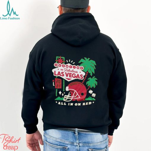 Showtime In Vegas Tee All In On Red Shirt
