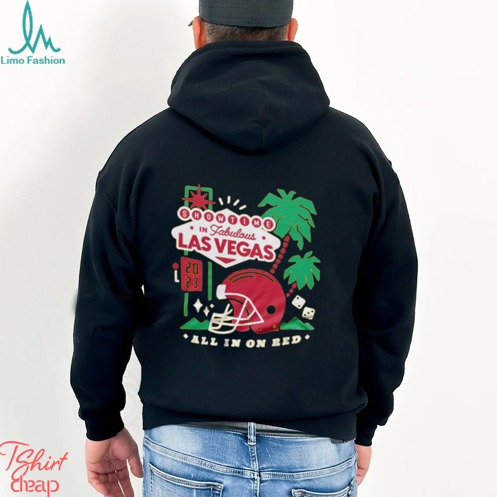 Showtime In Vegas Tee All In On Red Shirt Showtime In Vegas Tee All In On Red Shirt