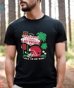 Showtime In Vegas Tee All In On Red Shirt