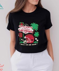 Showtime In Vegas Tee All In On Red Shirt
