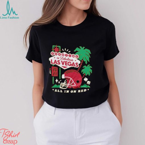 Showtime In Vegas Tee All In On Red Shirt