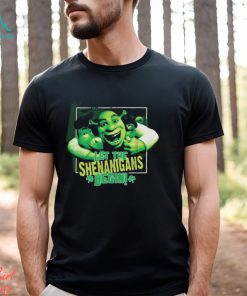 Shrek mad engine youth let the shenanigans begin st. paddy’s day graphic 2024 shirt