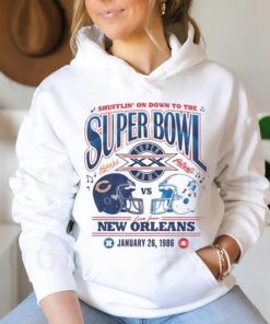 Shufflin on down to the super bowl new orleans january 26, 1986 shirt