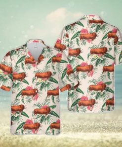 Simmental Cattle Hawaiian Shirt All Over Print Summer