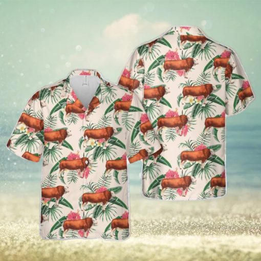 Simmental Cattle Hawaiian Shirt All Over Print Summer