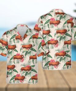 Simmental Cattle Hawaiian Shirt All Over Print Summer