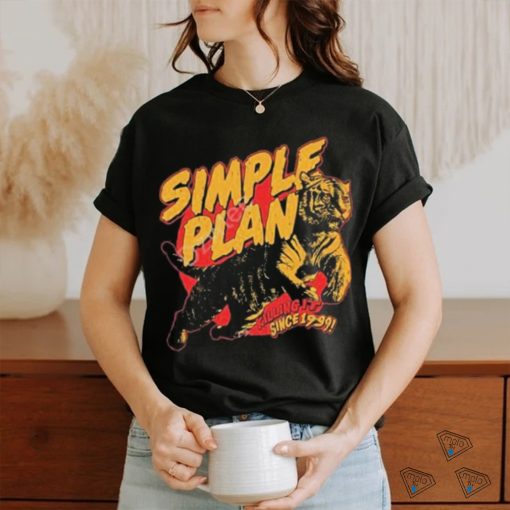 Simple Plan Tiger 1999 Shirt