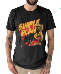 Simple Plan Tiger 1999 Shirt