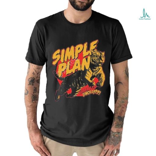 Simple Plan Tiger 1999 Shirt