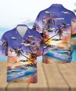 Singapore Airlines Airbus A350 Hawaiian Shirt For Men And Women