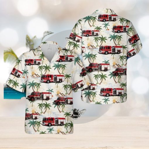 Sitka, Alaska, Sitka Fire Department Summer Beach Gift 3D Hawaiian Shirt