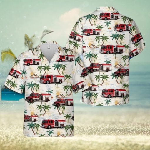 Sitka, Alaska, Sitka Fire Department Summer Beach Gift 3D Hawaiian Shirt