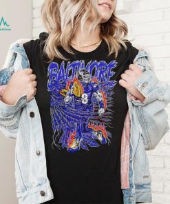 Skeleton Baltimore Ravens Flock collection shirt