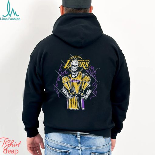 Skeleton Lakers Basketball Team Los Angeles Shirt
