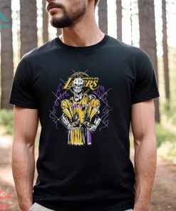 Skeleton Lakers Basketball Team Los Angeles Shirt
