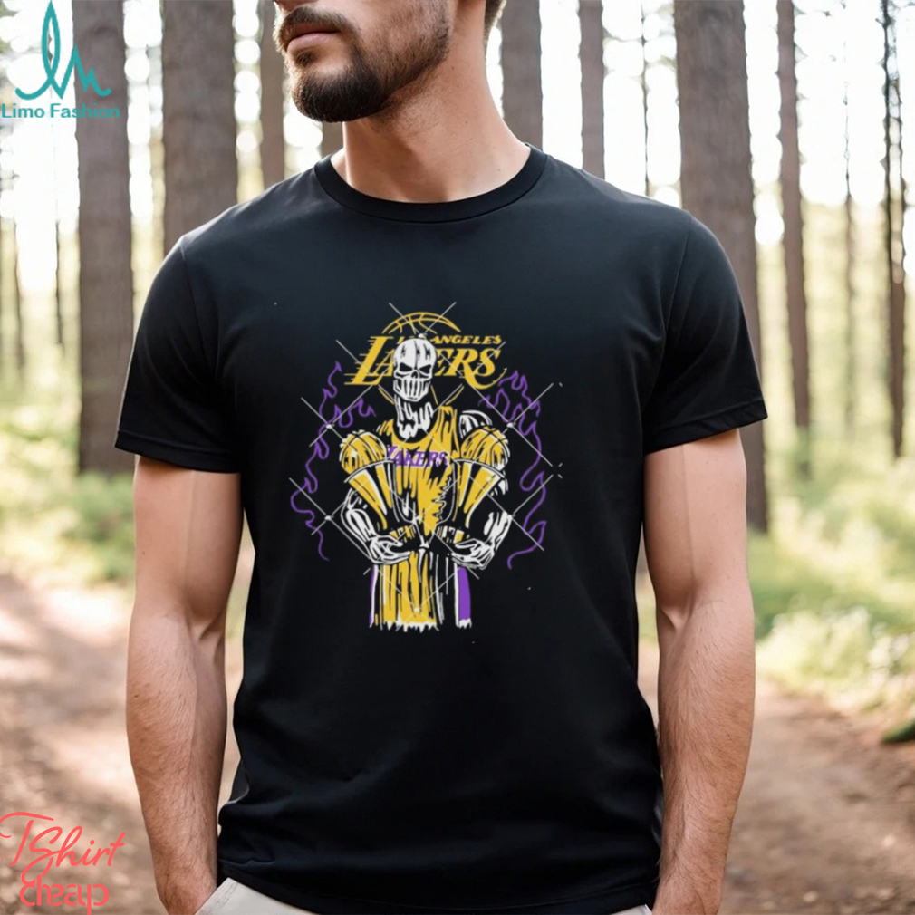 Skeleton Lakers Basketball Team Los Angeles Shirt Skeleton Lakers Basketball Team Los Angeles Shirt