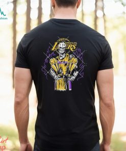 Skeleton Lakers Basketball Team Los Angeles Shirt