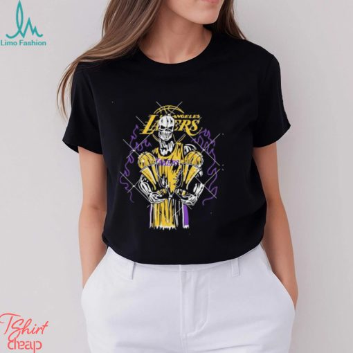 Skeleton Lakers Basketball Team Los Angeles Shirt