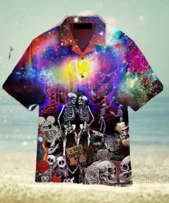 Skull Happy Valentine Day Hawaiian Shirt Aloha For Men And Women