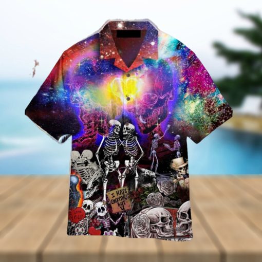 Skull Happy Valentine Day Hawaiian Shirt Aloha For Men And Women