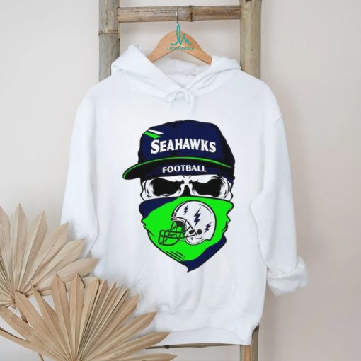 Skull Seahawks Football NFL Team Shirt