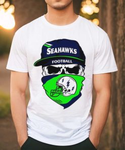 Skull Seahawks Football NFL Team Shirt