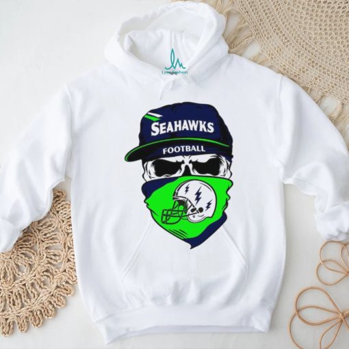 Skull Seahawks Football NFL Team Shirt