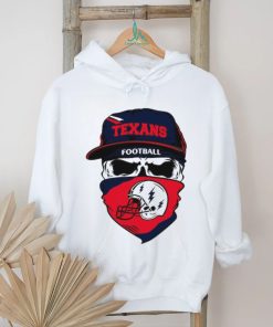 Skull Texans Football NFL Team Shirt