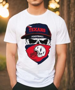 Skull Texans Football NFL Team Shirt