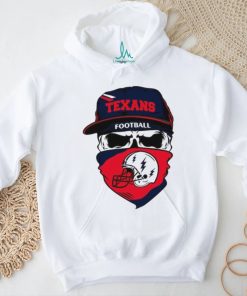 Skull Texans Football NFL Team Shirt