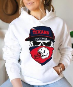 Skull Texans Football NFL Team Shirt