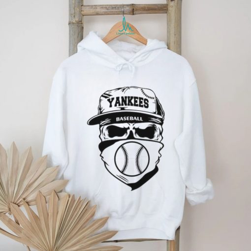 Skull Yankees Football NFL Team Shirt