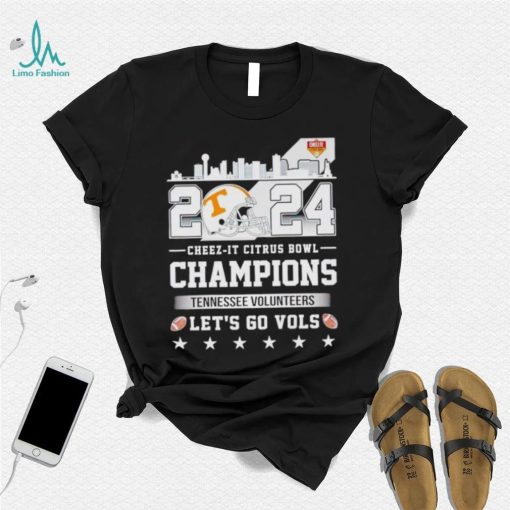 Skyline city 2024 Cheez It Citrus Bowl Champions Tennessee Volunteers let’s go Vols shirt
