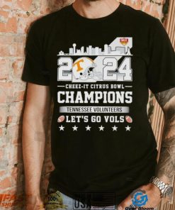 Skyline city 2024 Cheez It Citrus Bowl Champions Tennessee Volunteers let’s go Vols shirt