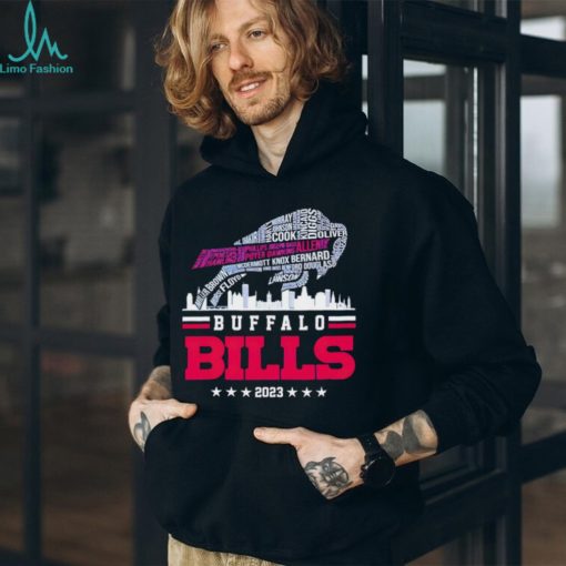 Skyline city Buffalo Bills 2023 shirt