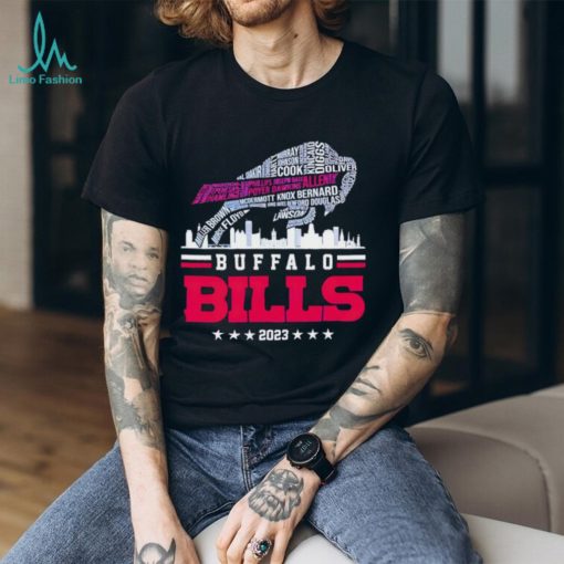 Skyline city Buffalo Bills 2023 shirt