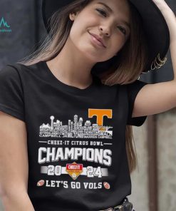 Skyline city Cheez It Citrus Bowl Champions 2024 let’s go Vols shirt