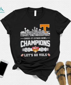 Skyline city Cheez It Citrus Bowl Champions 2024 let’s go Vols shirt