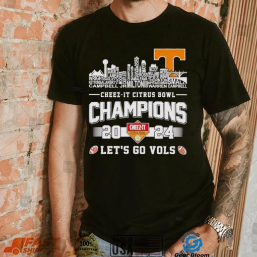 Skyline city Cheez It Citrus Bowl Champions 2024 let’s go Vols shirt