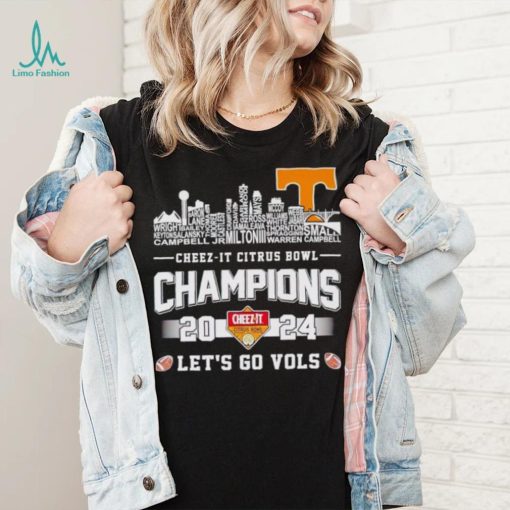 Skyline city Cheez It Citrus Bowl Champions 2024 let’s go Vols shirt