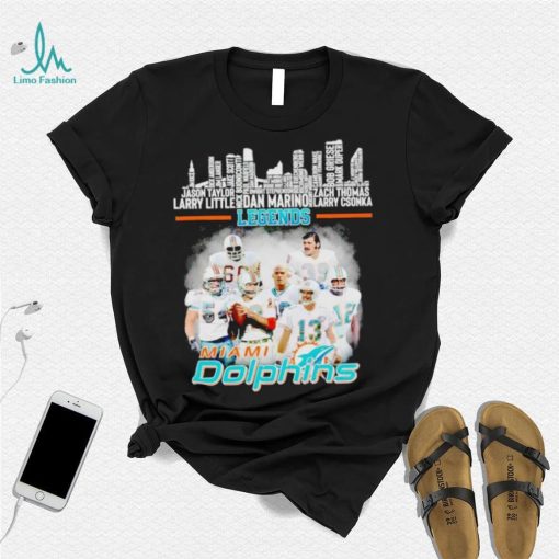 Skyline city Legends Miami Dolphins shirt