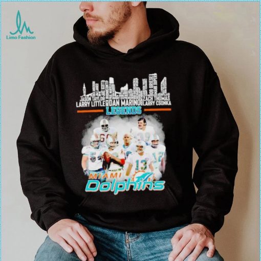 Skyline city Legends Miami Dolphins shirt