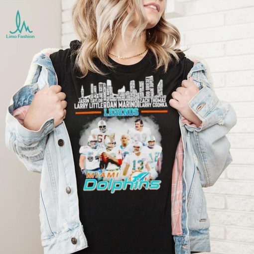 Skyline city Legends Miami Dolphins shirt