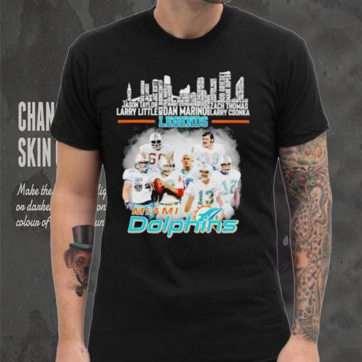 Skyline city Legends Miami Dolphins shirt