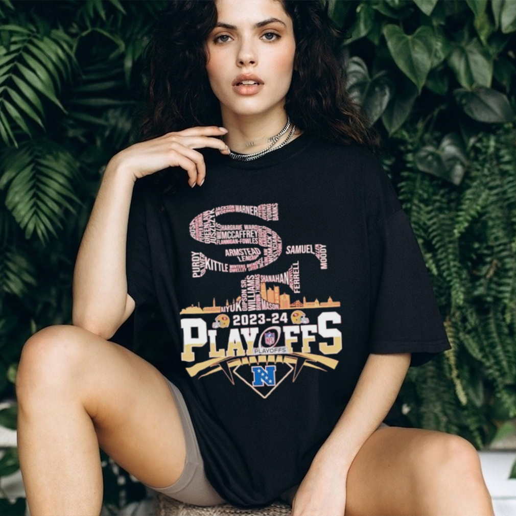 Skyline city San Francisco 49ers 2023 24 Playoffs shirt Skyline city San Francisco 49ers 2023 24 Playoffs shirt
