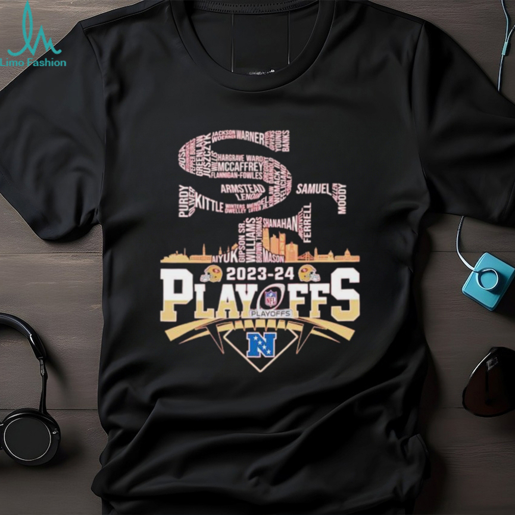 Skyline city San Francisco 49ers 2023 24 Playoffs shirt Skyline city San Francisco 49ers 2023 24 Playoffs shirt